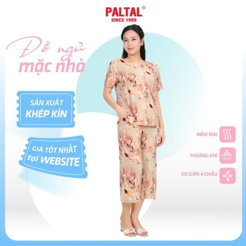 Set đồ bộ nữ kiểu quần lửng tay ngắn  254p 7024
