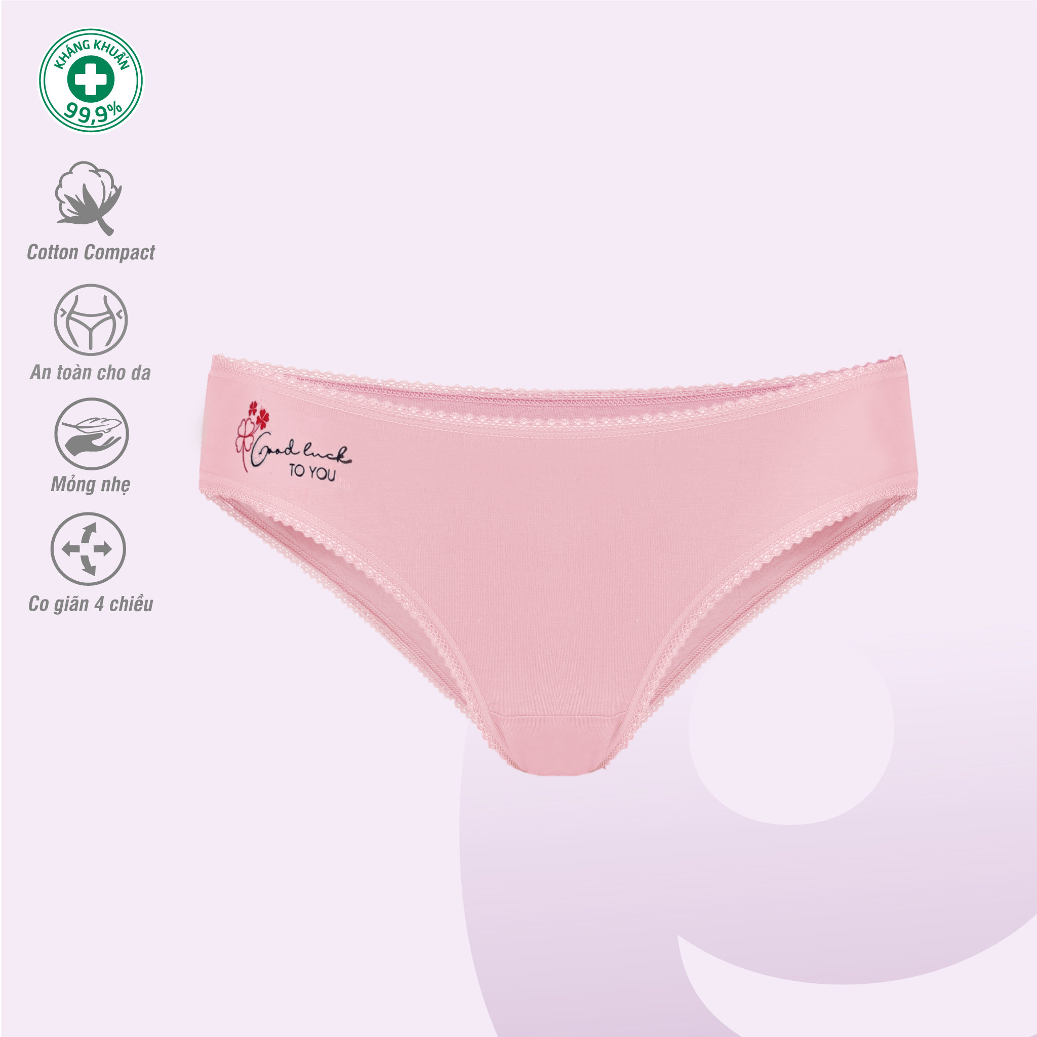 Combo 02-06-10 quần lót nữ chất cotton siêu mát 027p 7249