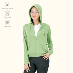 Áo khoác chống nắng, chống UV có nón chất liệu Vảy cá cao cấp 431p 1357