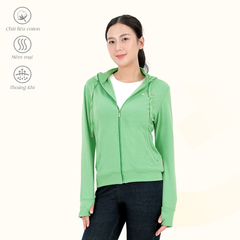 Áo khoác chống nắng, chống UV có nón chất liệu Vảy cá cao cấp 431p 1344