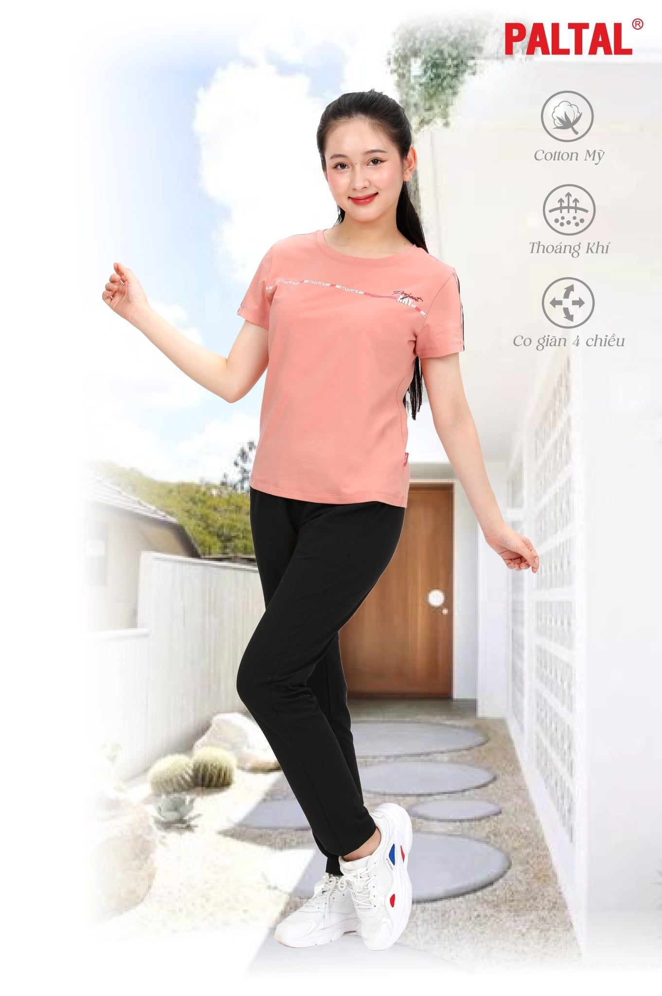 Set đồ bộ nữ kiểu quần dài tay ngắn 193p 6013