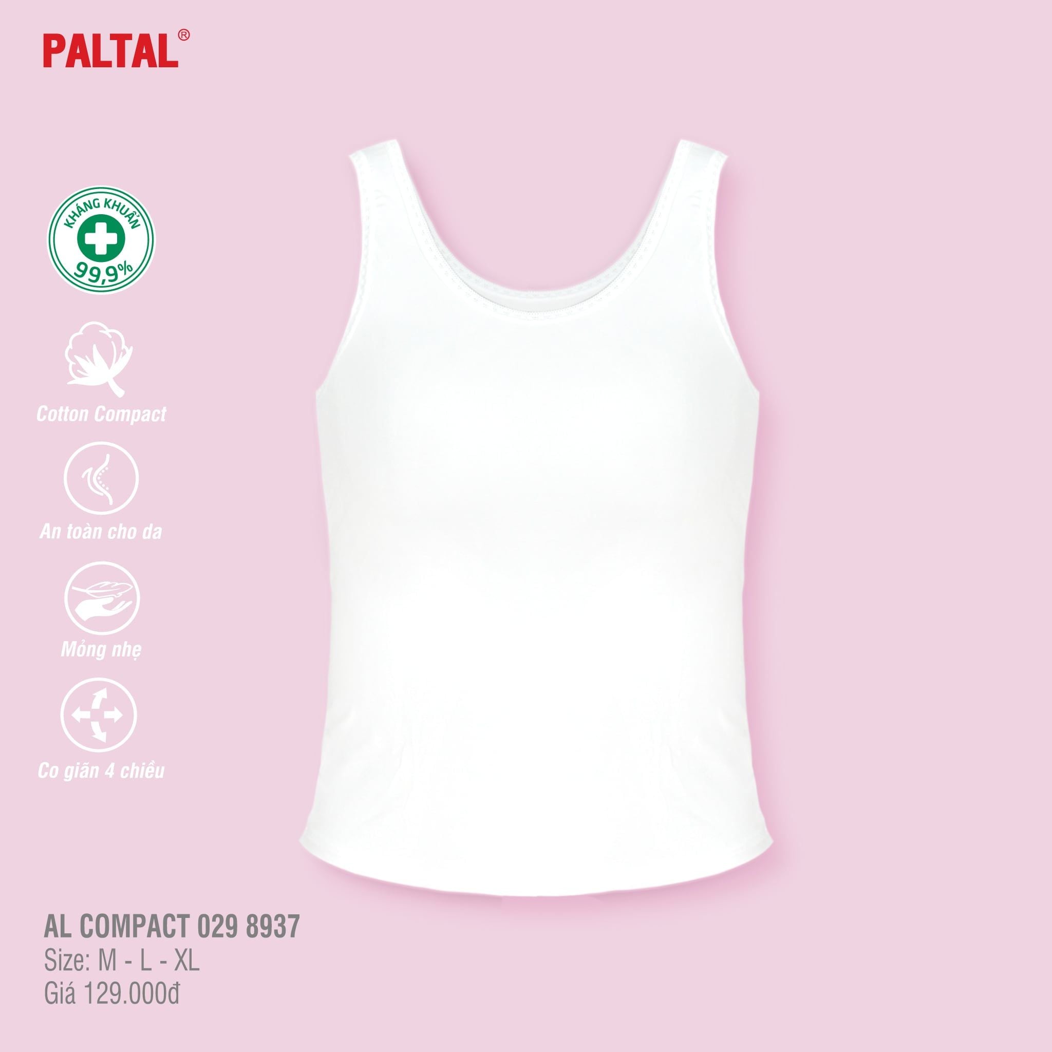 Áo lá học sinh cấp 3 cotton compact 029p 8937