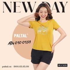 Áo thun nữ tay ngắn chất nhung lạnh 010p 0189