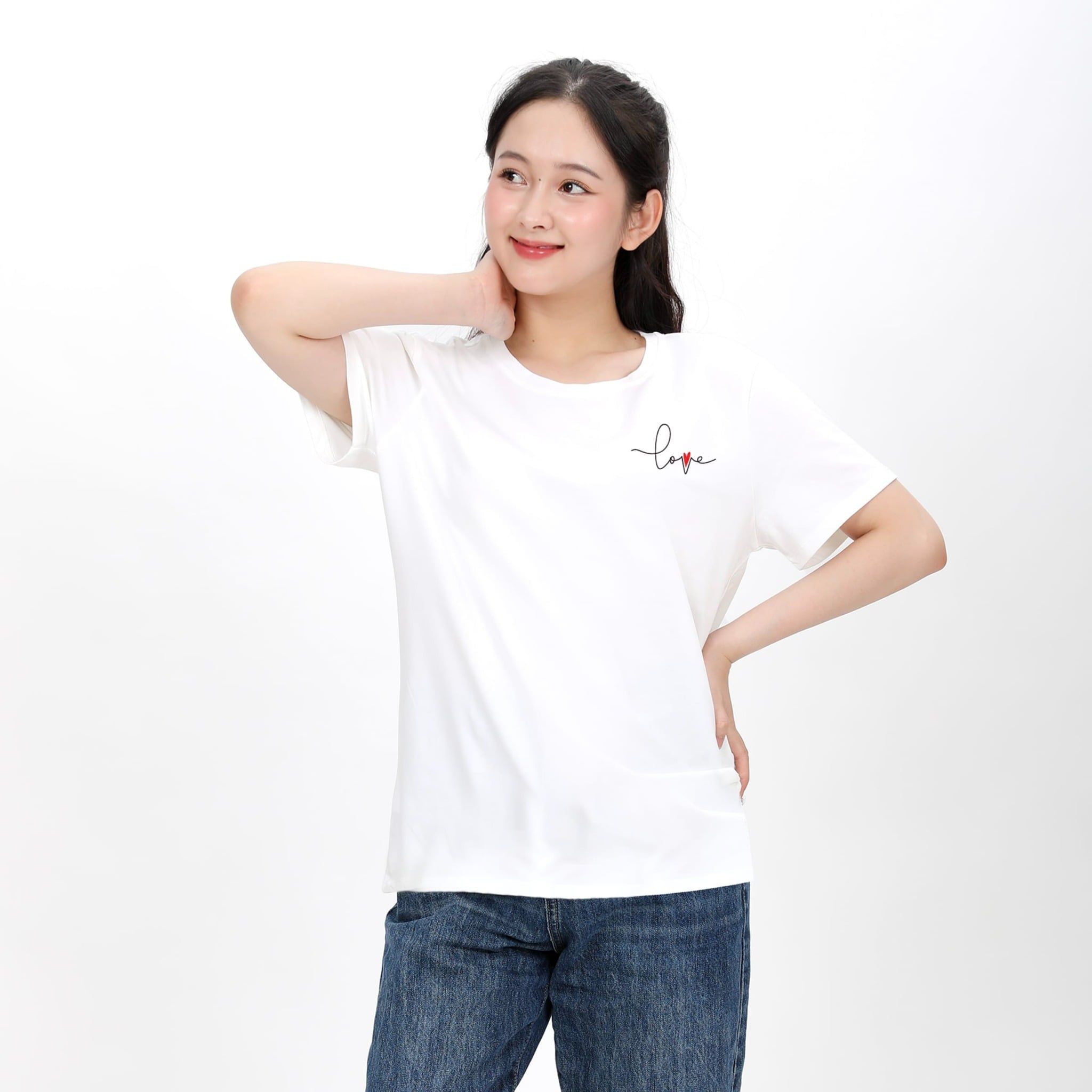 Áo thun nữ tay ngắn chất cotton siêu mát form rộng 020p 0102