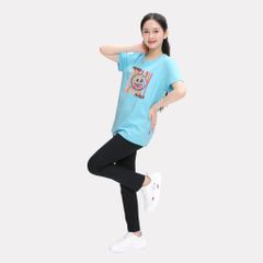 Áo thun nữ tay ngắn chất cotton siêu mát form rộng 020p 0103