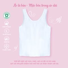 Áo lá học sinh cấp 3 cotton compact 029p 8937