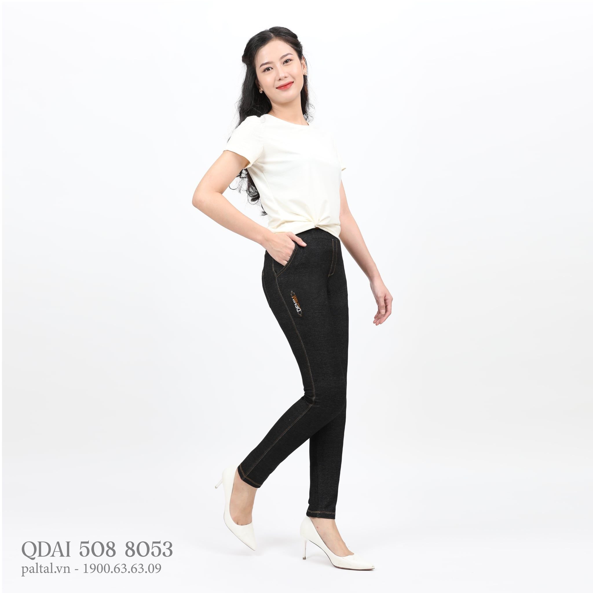 Quần chất jean ống dài 508p 8053