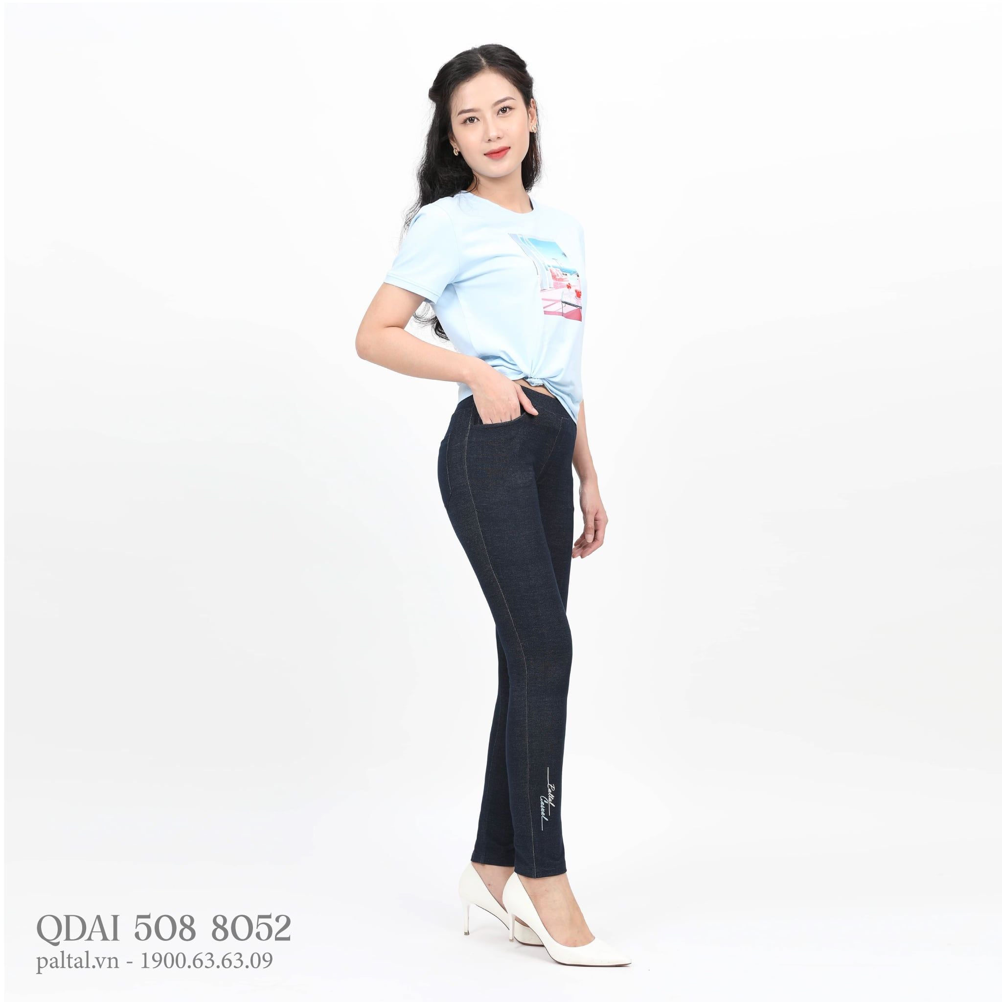 Quần chất jean ống dài 508p 8052