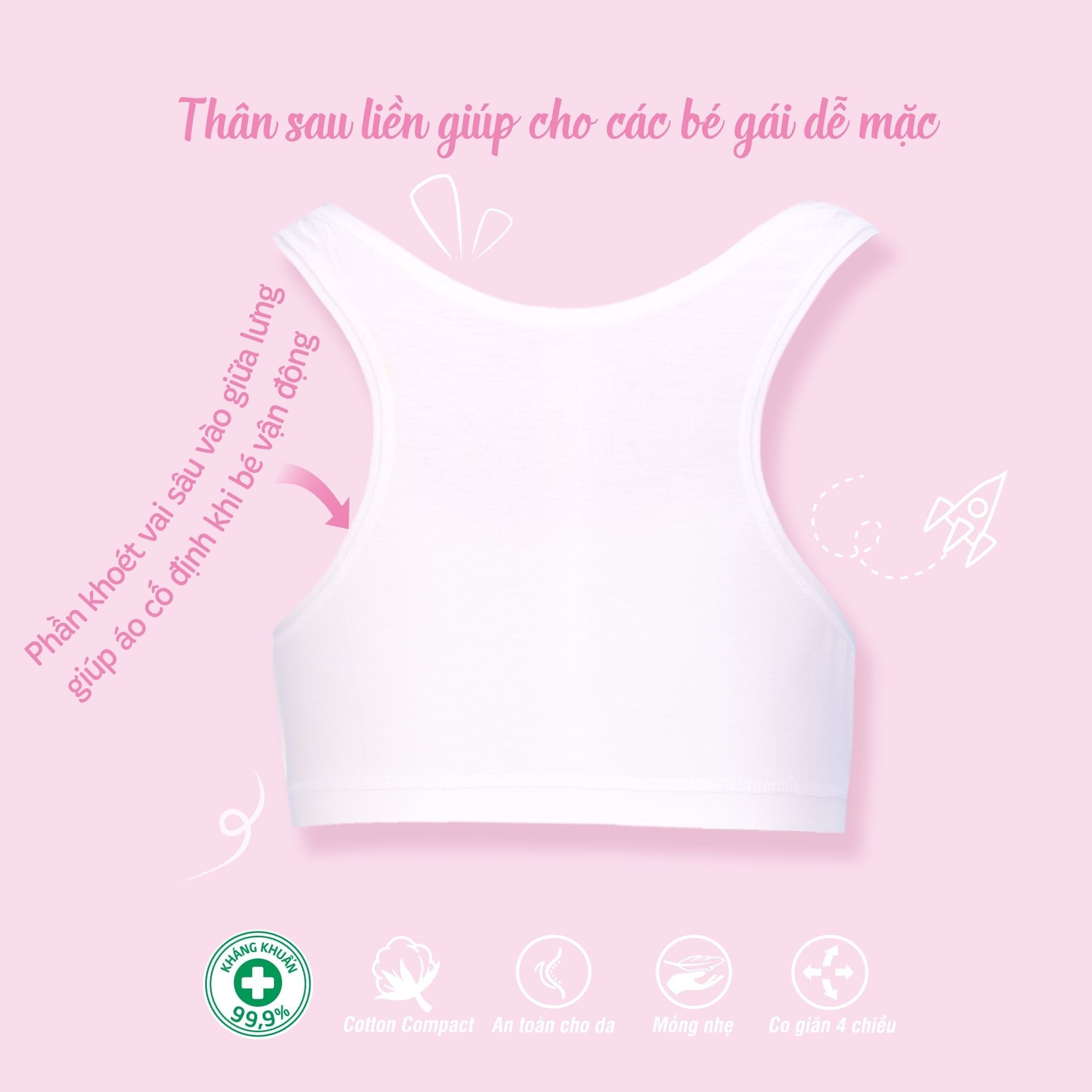 Áo lá học sinh cấp 2  chất cotton compact siêu mát 029p 8934