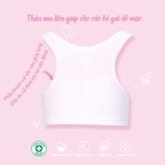 Áo lá học sinh cấp 2  chất cotton compact siêu mát 029p 8934