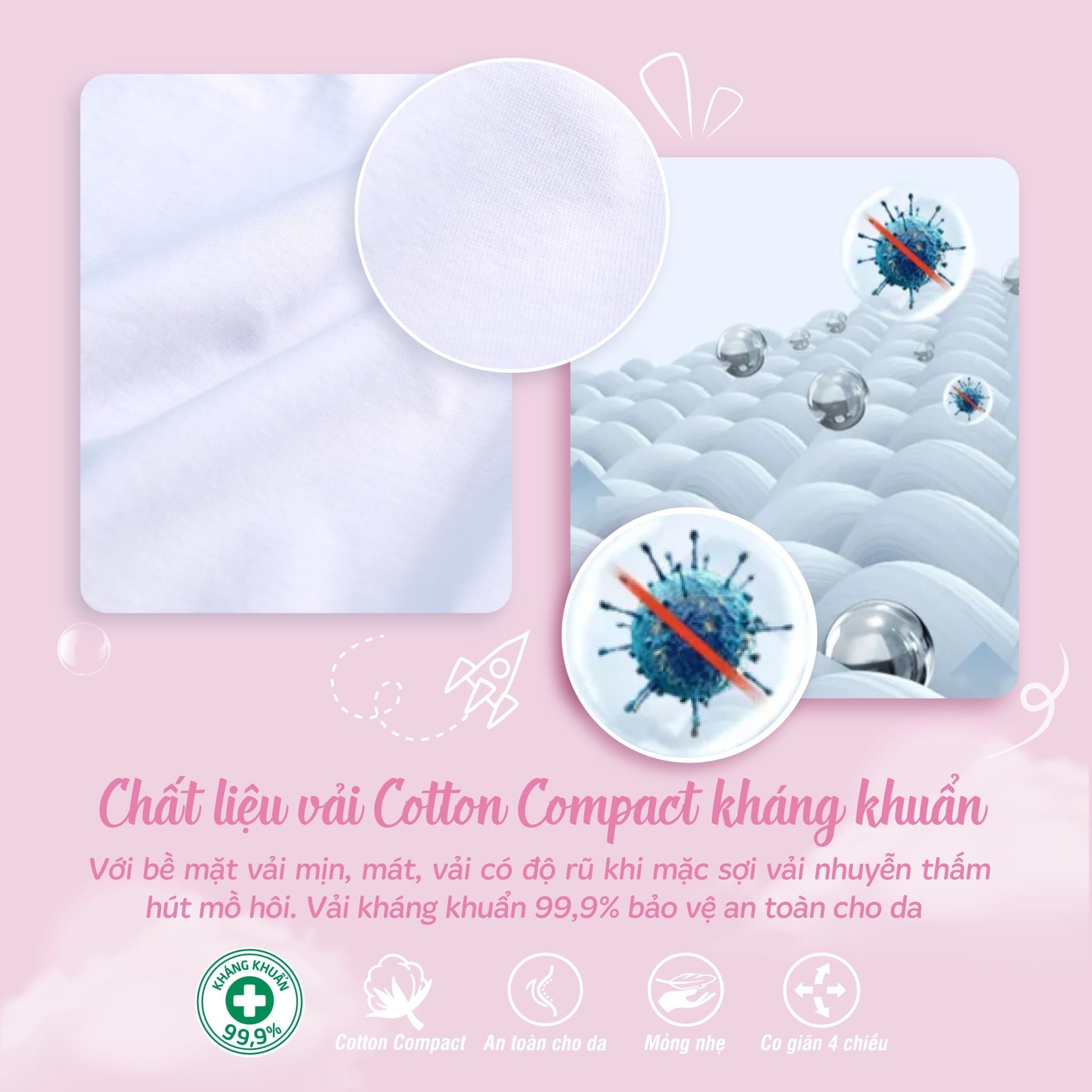 Áo lá học sinh cấp 3 cotton compact 029p 8937