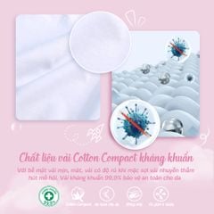 Áo lá học sinh cấp 3 cotton compact 029p 8937
