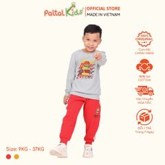 BST Mùa Đông - Đồ Bộ Dài Cotton Borib Bé Trai Cao Cấp - 223 6062