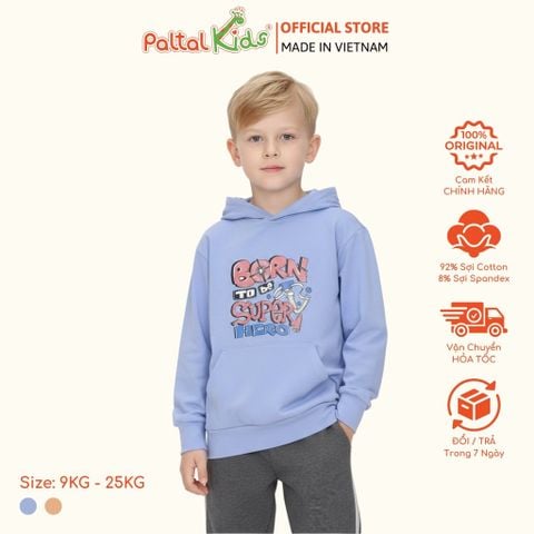 Áo Hoodie Cotton Melan Hình In Hoạt Hình Bé Trai Cao Cấp - 191 4022 / 4023