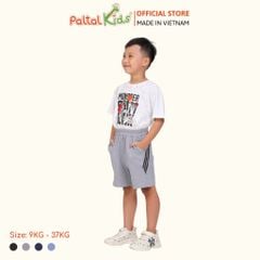 Quần Đùi Thể Thao Cotton Melan Bé Trai Cao Cấp - 468 8512