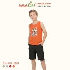 Áo Thun Sát Nách Hình In Urban Cotton Mỹ Bé Trai Cao Cấp - 020 1418