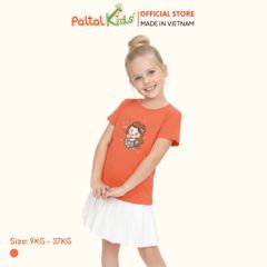Áo Thun Cotton Mỹ Hình In Nàng Tiên Cá Bé Gái Cao Cấp - 020 1389