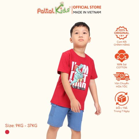Áo Thun Cotton Mỹ Hình In Thỏ Ngầu Bé Trai Cao Cấp - 020 1397