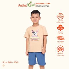 Áo Thun Hình In Chú Chó Đốm Cotton Mỹ Bé Trai Cao Cấp - 020 1392