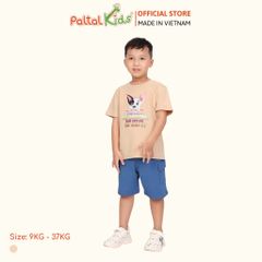 Áo Thun Hình In Chú Chó Đốm Cotton Mỹ Bé Trai Cao Cấp - 020 1392