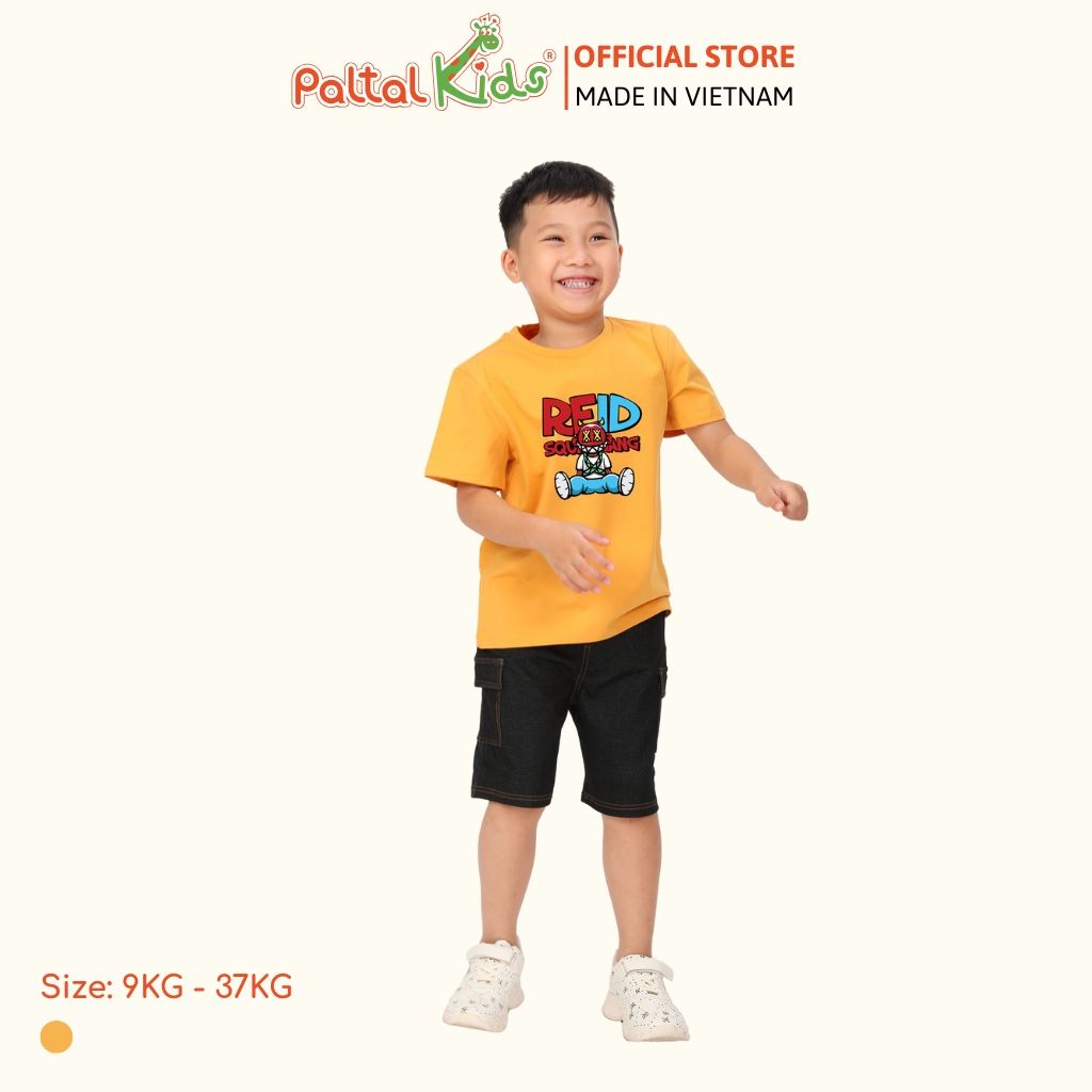 Áo Thun Hình In Ngầu Cotton Mỹ Bé Trai Cao Cấp - 020 1395