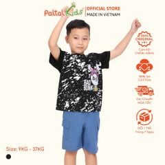 Áo Thun Hình In Bad Bunny Cotton Mỹ Bé Trai Cao Cấp - 020 1402