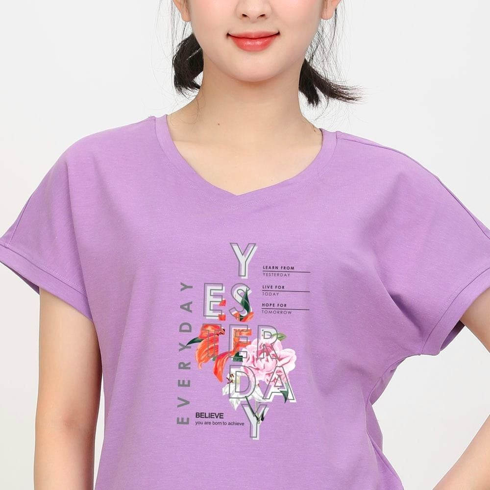 Set đồ bộ nữ kiểu quần đùi tay ngắn chất cotton siêu mát 195p 5228