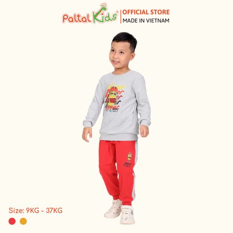 BST Mùa Đông - Đồ Bộ Dài Cotton Borib Bé Trai Cao Cấp - 223 6062