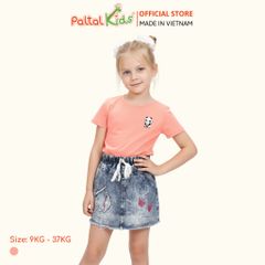 Áo Thun Cotton Mỹ Hình In Gấu Panda Bé Gái Cao Cấp - 020 1366