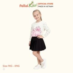 Áo tay dài chất Borip chất cotton siêu mát Cho Bé Gái 220p 1382