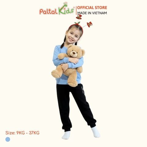 BST Mùa Đông - Đồ Bộ Tay Dài Cotton Borib Bé Gái Cao Cấp - 223 6046
