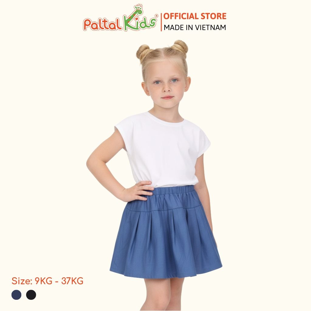 Chân Váy Xếp Ly Jean Thun Bé Gái Cao Cấp - 502 9201