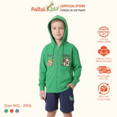 Áo Khoác Cotton TC Chống Nắng Hình In Sóc Chuột Bé Trai Cao Cấp - 431 4024