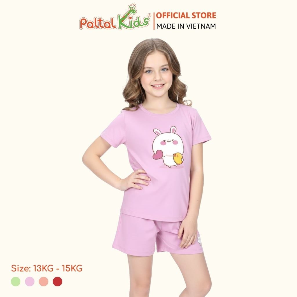 Bộ Đùi Tay Ngắn Cotton KID 025p 2017