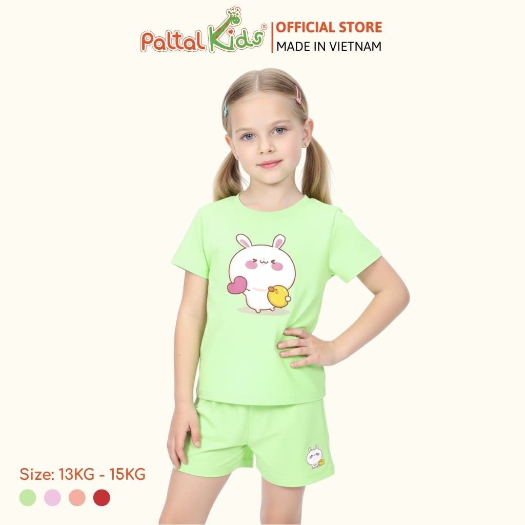 Bộ Đùi Tay Ngắn Cotton KID 025p 2017