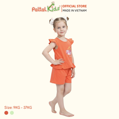 BST Mùa Hạ - Bộ Đùi Tay Ngắn Cotton Mỹ Bé Gái Cao Cấp - 025 2053