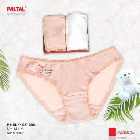 .Quần lót kháng khuẩn nữ cotton 027p 8304