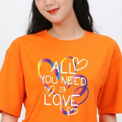 Áo thun nữ tay ngắn chất cotton siêu mát Form Vuông 190p 0329