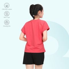 Set đồ bộ nữ kiểu quần đùi tay ngắn chất cotton siêu mát 195p 5236