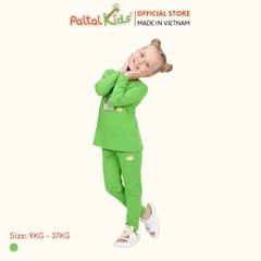 BST Mùa Đông - Bộ Dài Tay Dài Cotton Mỹ Bé Gái Cao Cấp - 023 6081