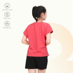 Set đồ bộ nữ kiểu quần đùi tay ngắn chất cotton siêu mát 195p 5235