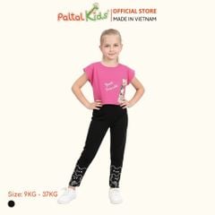 Quần Dài Cotton Borib Bé Gái Cao Cấp - 228 8055