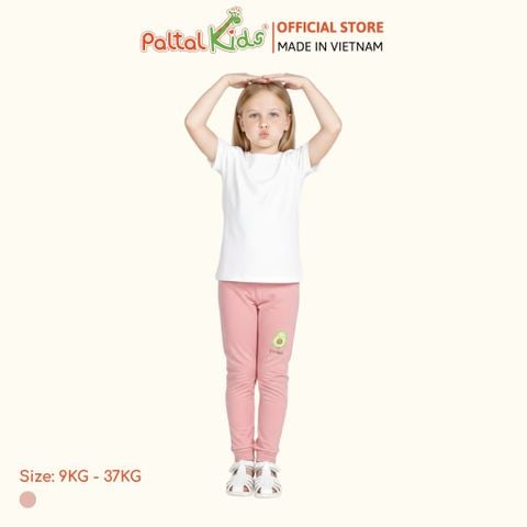 Quần Dài Cotton Borib Bé Gái Cao Cấp - 228 8053