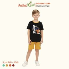 Đồ Bộ Đùi Cơ Bản Cotton Mỹ Hình In Chú Gấu Bé Trai Cao Cấp - 025 2109