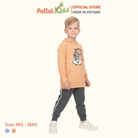 Áo Hoodie Cotton Melan Hình In Hoạt Hình Bé Trai Cao Cấp - 191 4022 / 4023
