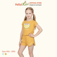 BST Mùa Hạ - Bộ Đùi Tay Ngắn Cotton Mỹ Bé Gái Cao Cấp - 025 5158