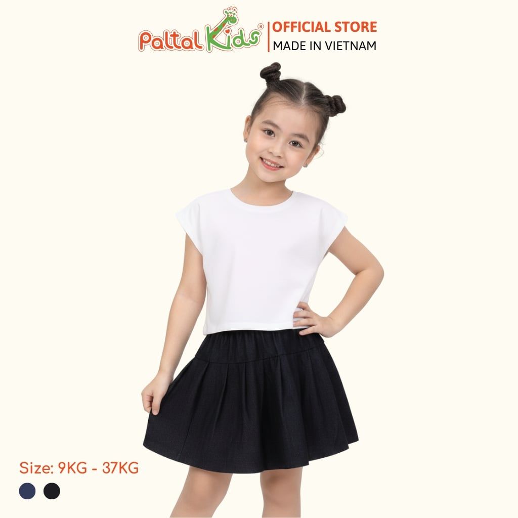 Chân Váy Xếp Ly Jean Thun Bé Gái Cao Cấp - 502 9201