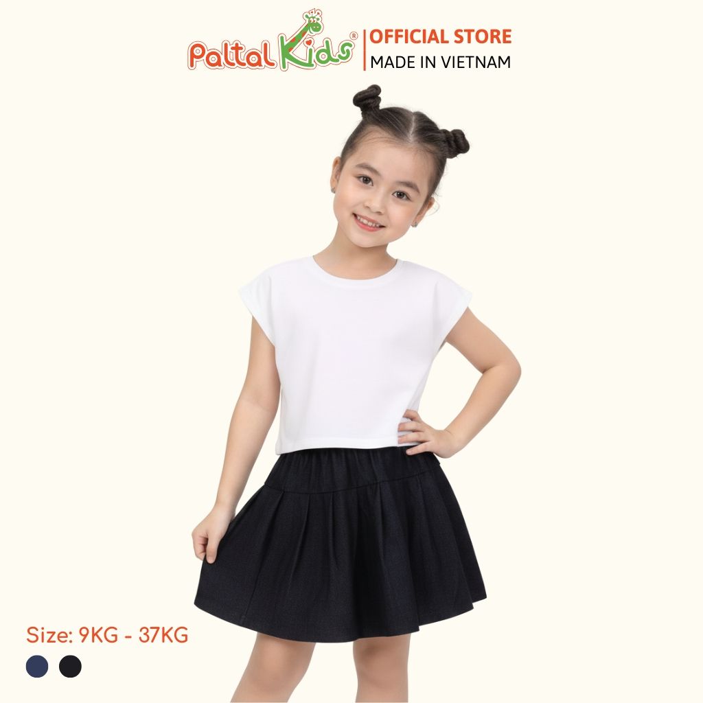 Chân Váy Xếp Ly Jean Thun Bé Gái Cao Cấp - 502 9201