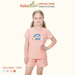 Đồ Bộ Đùi Cơ Bản Cotton Mỹ Bé Gái Cao Cấp - 025 5162 - Size 12