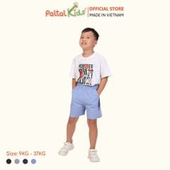 Quần Đùi Thể Thao Cotton Melan Bé Trai Cao Cấp - 468 8512
